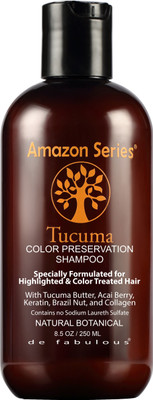DE FABULOUS Amazon Series Tucuma Color Preservation Shampoo(250 ml)