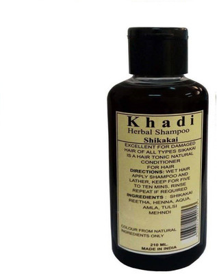 

PARVATI KHADI Shikakai Shampoo Pack of 1 (210 ml)(210 ml)