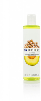 

Boots Ingredients Avocado & Macadamia Shampoo(300 ml)