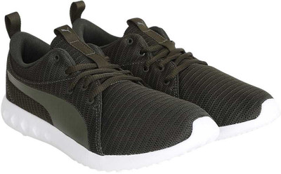 

Puma Carson 2 IDP Walking Shoes For Men(Olive, Forest night-castor gray