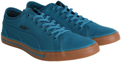 

Puma Yale Gum Solid CO IDP Sneakers For Men(Blue, Deep lagoon-black