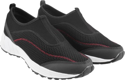 

Walkway Trendy Slip On Sneakers For Men(Black, 11;black