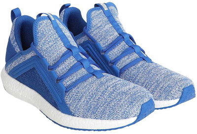 

Puma Mega NRGY Knit Walking Shoes For Men(Blue, Grey, Turkish sea- white
