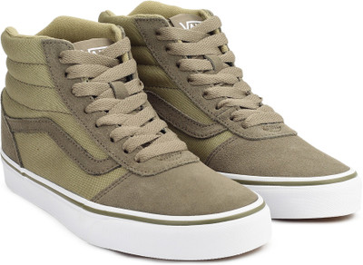 

Vans Ward Hi Sneakers For Men(Green, Brown