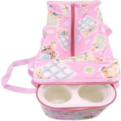 

Anmol Baby Diaper Mother Bag Holders - Keep Baby Warm (Dark Blue) 2 Zip Compartment Warmer and 1 Back Pocket (Dark Blue) Sleeping Bag(Blue, Pink