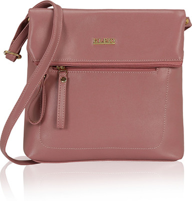 

Kleio Women Formal, Casual Pink PU Sling Bag