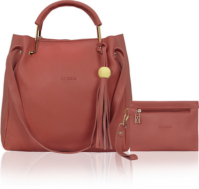 

Kleio Women Formal, Casual Brown PU Shoulder Bag