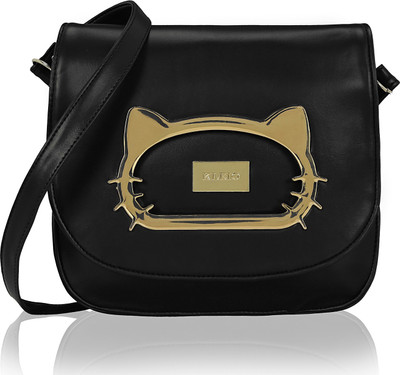 67 Off On Kleio Black Sling Bag On Flipkart Paisawapas Com