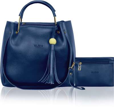 

Kleio Women Formal, Casual Blue PU Shoulder Bag