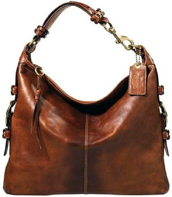 

SS Leathers Women Casual Brown Genuine Leather Hand-held Bag
