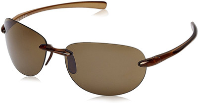 Fastrack Oval Sunglasses(For Men & Women, Brown)