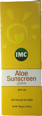 

IMC Aloe Sunscreen Lotion 100gm - SPF spf-40(100 g)