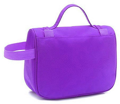 

Online World Waterproof Travel Bag Beauty Make Up Toiletry Wash Bag Zipper Cosmetic Case Organiser Party, Picnic Easy Carrying ( color may vary )(Blue)