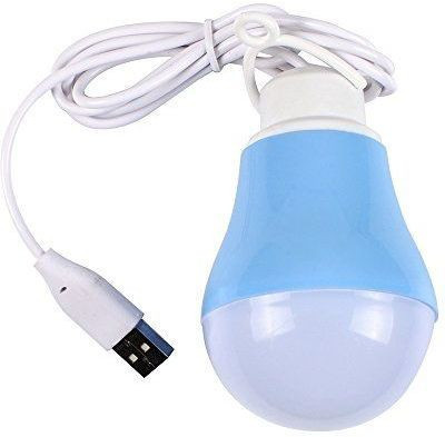 

Gadget Deals 5W Portable Mini (90% Energy Saving with hanger, colors may vary) (90% Energy Saving with hanger, colors may vary) USB Wired Bulb for emergency Led Light(Multicolor)