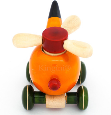 

Kingini Wooden Assembling Helicopter(Multicolor)