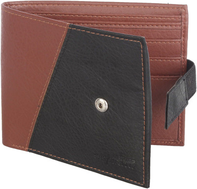

Spairow Men Black Genuine Leather Wallet(12 Card Slots)