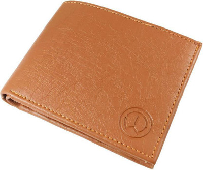 

KnW Men Tan Artificial Leather Wallet(5 Card Slots)