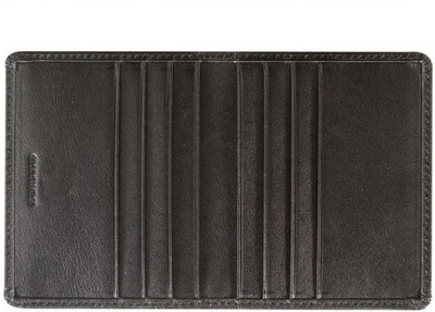

Gskaa Boys Black Genuine Leather Card Holder(8 Card Slots)