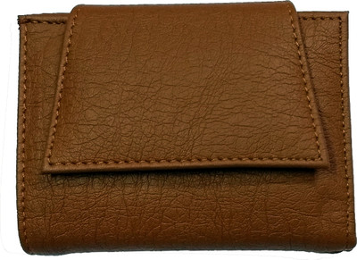 

Mahajans Fashions Men Tan Artificial Leather Wallet(3 Card Slots)