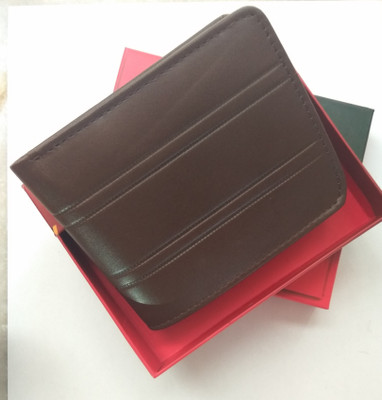 sunrise digitech Men Brown Genuine Leather Wallet(8 Card Slots)