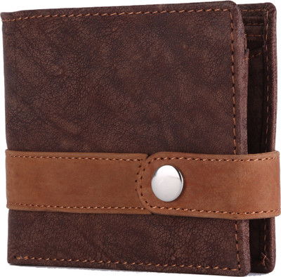

BULL & BUFFEL Men Brown Genuine Leather Wallet(6 Card Slots), Brown-05
