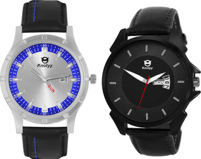 

Knotyy KNTYM27-M18 Day and Date Watch - For Men