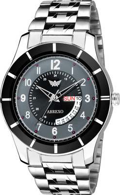 

Abrexo Abx2042-BK Day and Date Watch - For Men