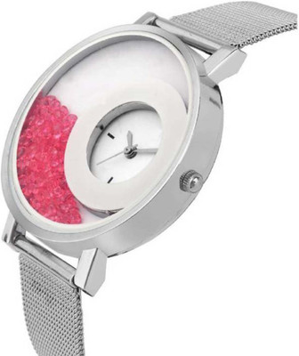 

Musket New letest Red mle Diamond Watch - For Girls