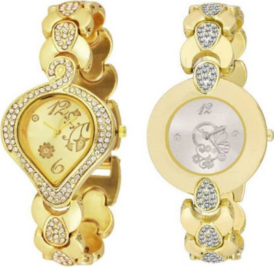

SD SHOP Nice Golden Combo SD_021 Watch - For Women