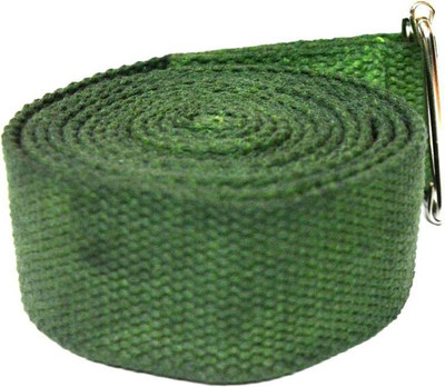 

Vellora yoga strap Cotton Yoga Strap(Green)