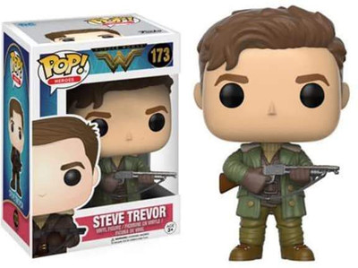 

Funko Wonder Woman Movie Steve Trevor Pop! Vinyl Figure(Multicolor)