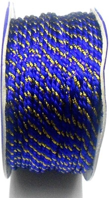 

GOELX Designer Fancy Dori Thread Rolls Bundle for Jewellery Making/Craftsworks/Diy Projects/Apparel Designing Peacock Blue