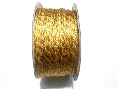 

GOELX Designer Fancy Dori Thread Rolls Bundle for Jewellery Making/Craftsworks/Diy Projects/Apparel Designing Gold