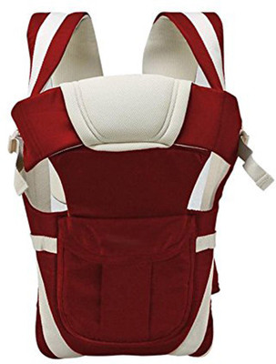 

Continental Adjustable Hands-With 4-in-1 Baby Carrier Bag , Carry Bag , Front Carry Bag with Comfortable Head Support & Buckle Straps (Cherry Red, With Out Waist Belt) Baby Carrier(Red, Front Carry facing in)