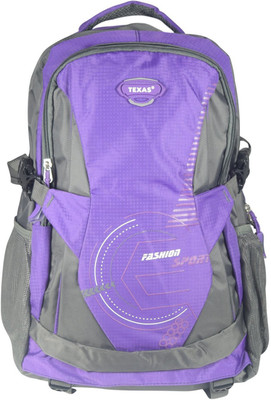

Texas USA Exclusive Imported & Stylish Purple Haversack-19513-Purple grey 10 L Backpack(Purple)