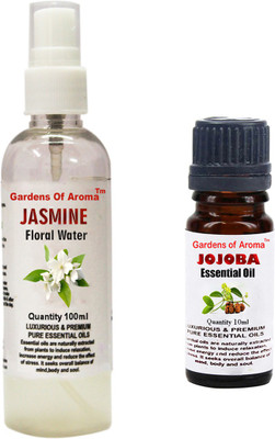 

Gardens Of Aroma Jasmine Floral Water And Jojoba Essential Oil(110 ml)