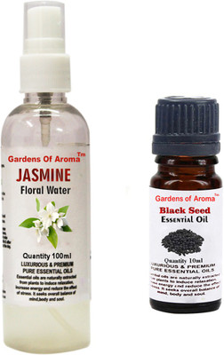 

Gardens Of Aroma Jasmine Floral Water And Black Seed Essential Oil(110 ml)