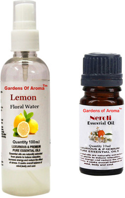 

Gardens Of Aroma Lemon Floral Water And Neroli Essential Oil(110 ml)