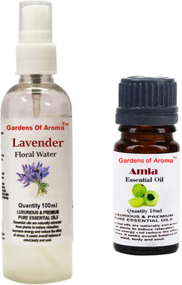 

Gardens Of Aroma Lavender Floral Water And Amla Essential Oil(110 ml)