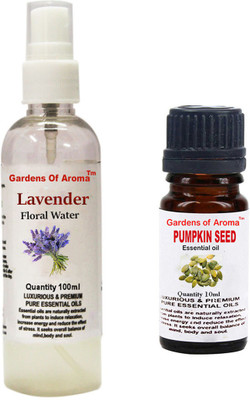 

Gardens Of Aroma Lavender Floral Water And Pumkinseed Essential Oil(110 ml)