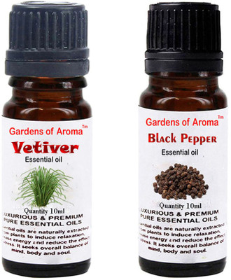 

Gardens Of Aroma Vetiver And Black pepper(20 ml)