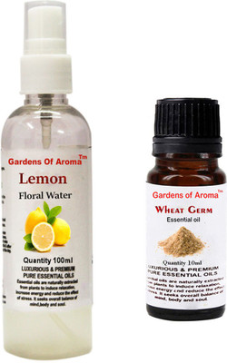 

Gardens Of Aroma Lemon Floral Water And Wheatgerm Essential Oil(110 ml)
