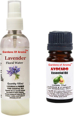 

Gardens Of Aroma Lavender Floral Water And Avocado Essential Oil(110 ml)