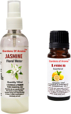 

Gardens Of Aroma Jasmine Floral Water And Lemon Essential Oil(110 ml)