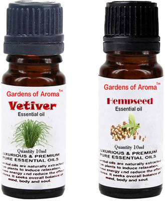 

Gardens Of Aroma Vetiver And Hepmseed(20 ml)