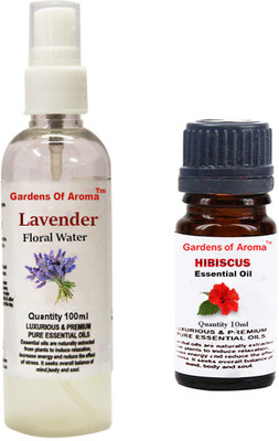 

Gardens Of Aroma Lavender Floral Water And Hibiscus Essential Oil(110 ml)