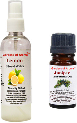 

Gardens Of Aroma Lemon Floral Water And Kalonji Essential Oil(110 ml)