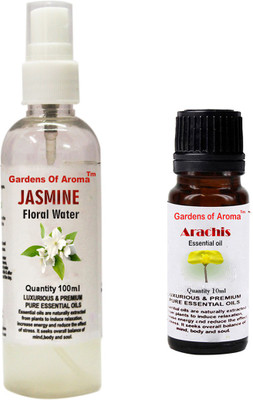 

Gardens Of Aroma Jasmine Floral Water And Arachis Essential Oil(110 ml)