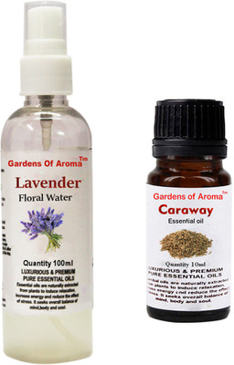 

Gardens Of Aroma Lavender Floral Water And Caraway Essential Oil(110 ml)