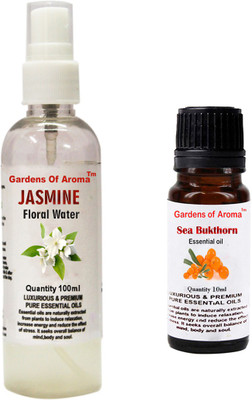 

Gardens Of Aroma Jasmine Floral Water And Seabukthorn Essential Oil(110 ml)